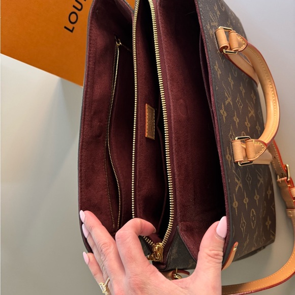 Louis Vuitton Monogram Brown Tote Bag - Picture 3 of 5